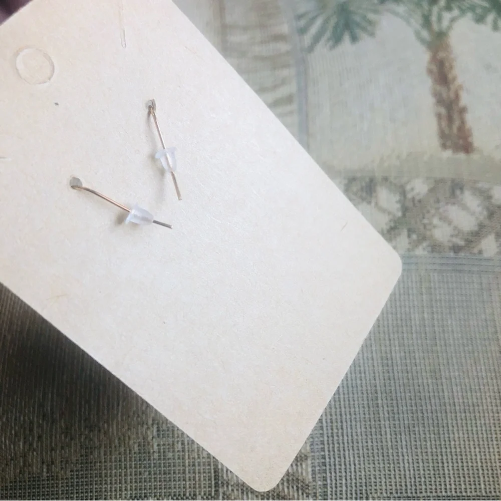 Handcrafted elegant crystal rhondelle dangle earrings - Picture 4 of 4